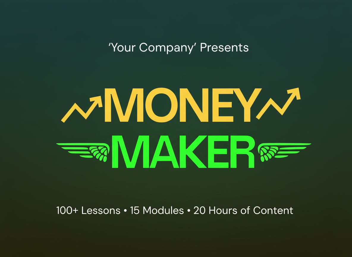 Making Money Online Course