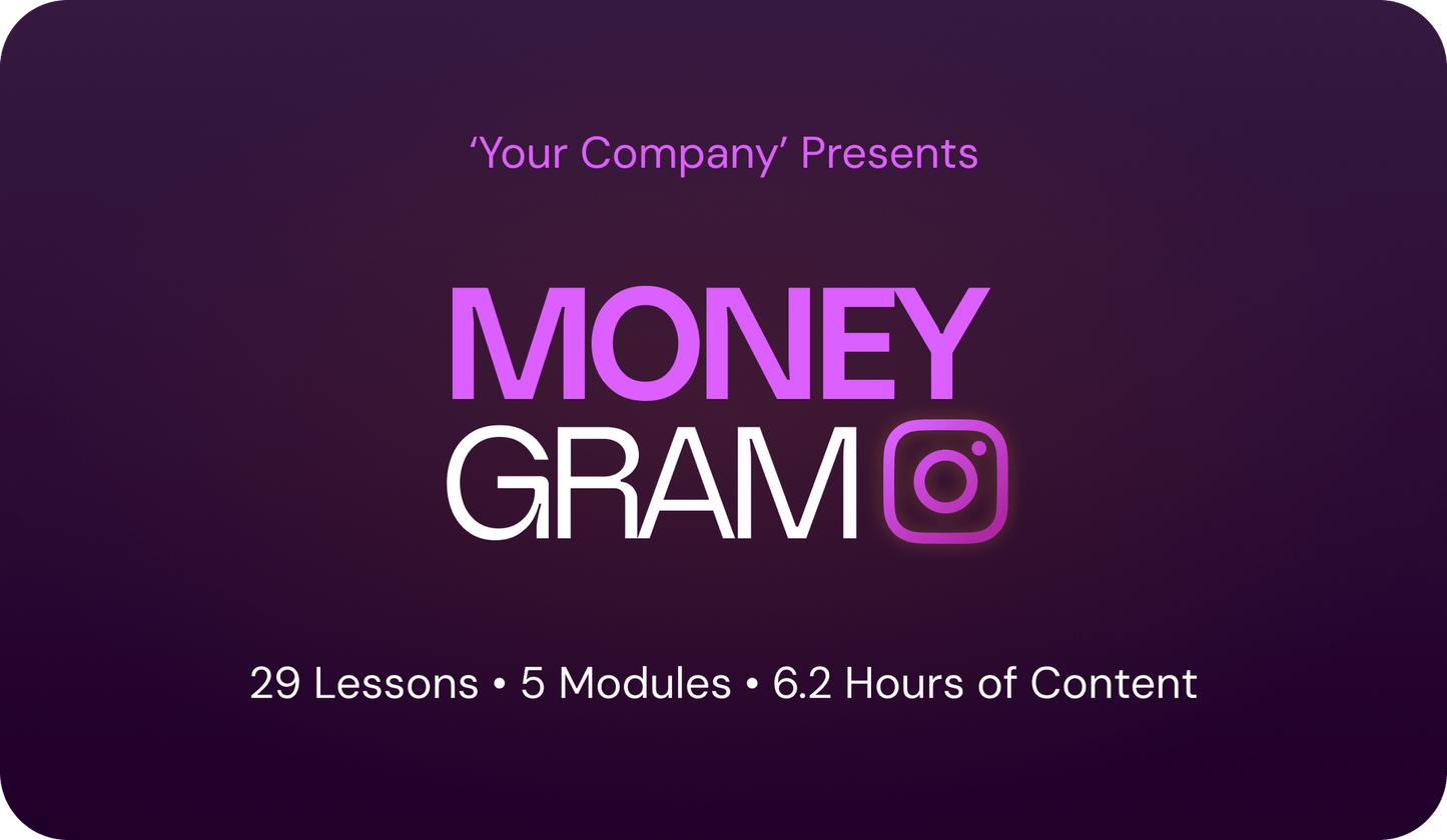 Instagram Growth Mastery Course